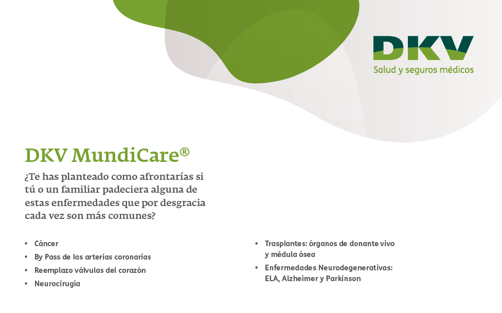 DKV lanza un seguro para enfermedades graves desde 3.3 euros/mes
