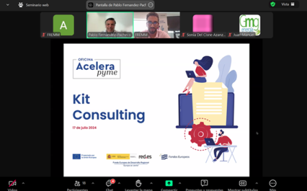 Acelera Pyme anima a aprovechar las ayudas a la digitalización del Kit Consulting