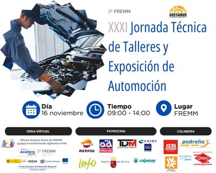 Acelera Pyme estará en la Jornada de Talleres y hará posible prolongar la Expo de Automoción