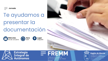 FREMM programa una jornada sobre el sello del tiempo, presentación y registro de documentos